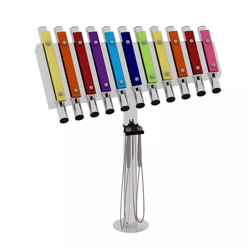 Сенсорные игры на открытом воздухе, музыкальные инструменты