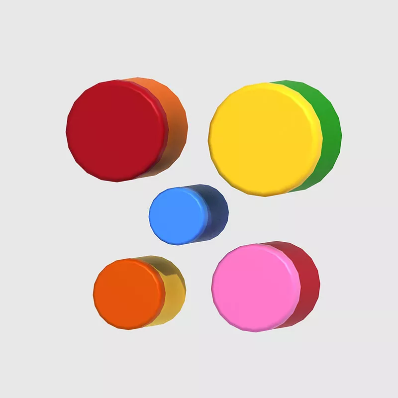 Перкуссия Игра Красочные Барабаны