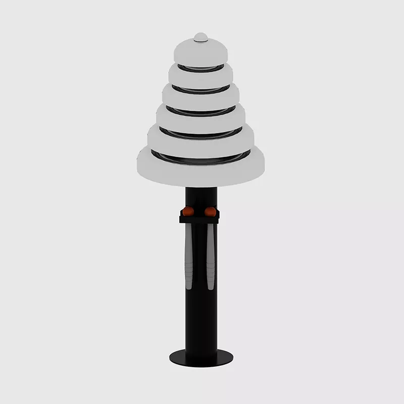 Ритмическая перкуссия в форме башни